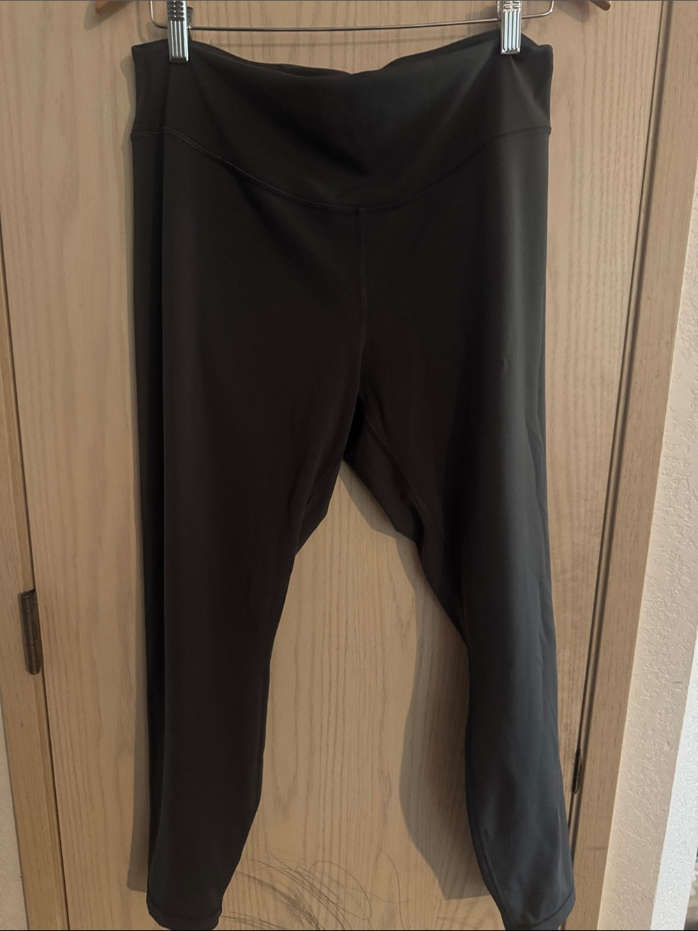 Lululemon Wunder Under SmoothCover High-Rise Tight 25" in graphite gray